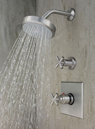 East Square Shower System | Shower controls | Newport Brass