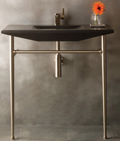 Cortina Console, Honed Basalt | Lavabos | Stone Forest
