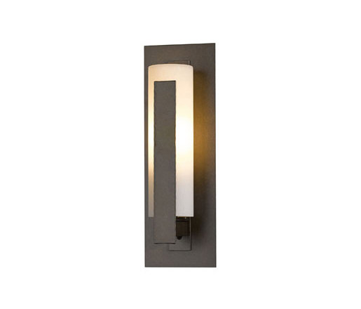 Forged Vertical Bars Small Outdoor Sconce | Lampade outdoor parete | Hubbardton Forge