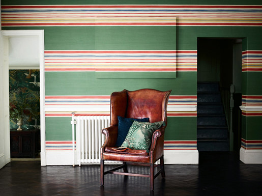 Merchant House Stripe | Revestimientos de paredes / papeles pintados | Zoffany