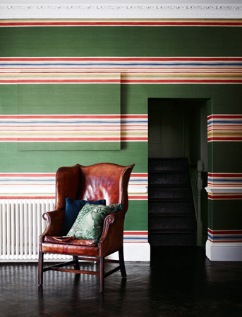 Merchant House Stripe | Wall coverings / wallpapers | Zoffany