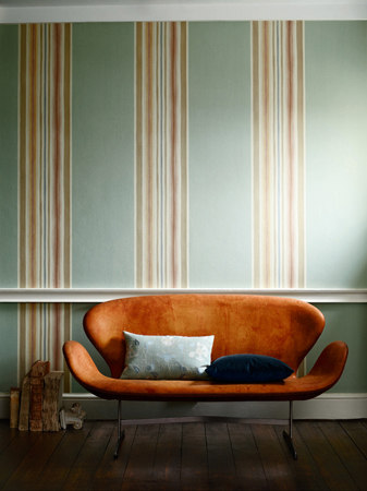 Merchant House Stripe | Wall coverings / wallpapers | Zoffany