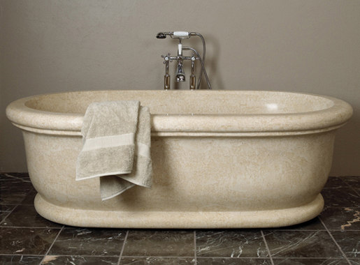 Roman Bathtub, Papiro Cream Marble | Vasche | Stone Forest