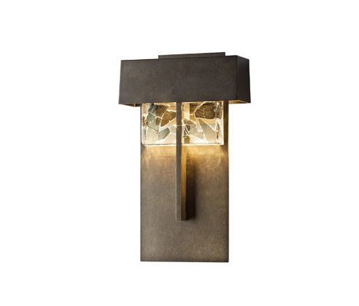 Shard Large LED Outdoor Sconce | Lampade outdoor parete | Hubbardton Forge