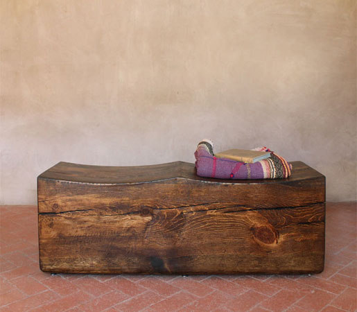 Contorno Solid Wood Bench | Benches | Pfeifer Studio