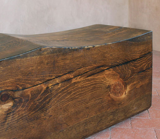 Contorno Solid Wood Bench | Bancos | Pfeifer Studio