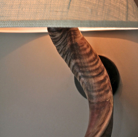 Kudu Horn Wall Sconce | Lámparas de pared | Pfeifer Studio