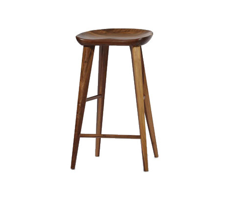 High Ball Walnut Bar Stool | Bar stools | Pfeifer Studio