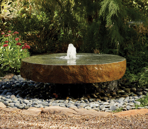 Natural Millstone Fountain | Springbrunnen | Stone Forest