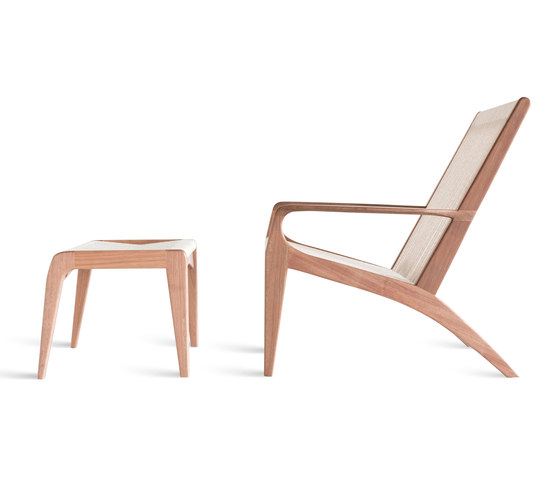 Gisele Lounge Chair / Footstool | Armchairs | Sossego