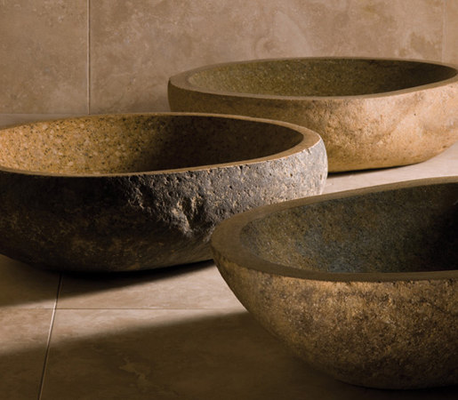 Pebble Vessel Sink | Lavabos | Stone Forest