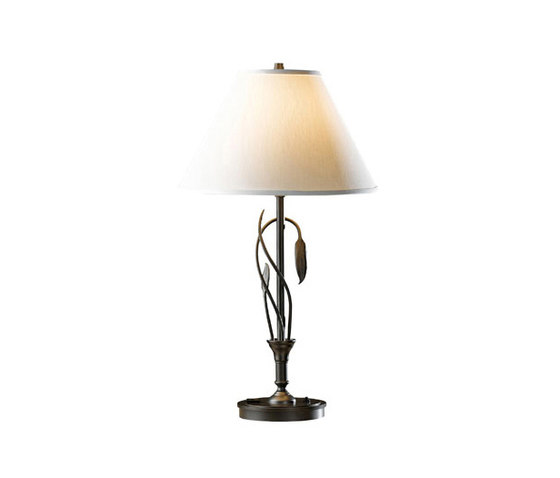 Commercial Specific: Forged Leaves and Vase Table Lamp | Lampade tavolo | Hubbardton Forge