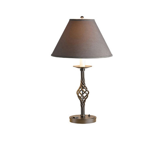 Commercial Specific: Twist Basket Large Table Lamp | Table lights | Hubbardton Forge