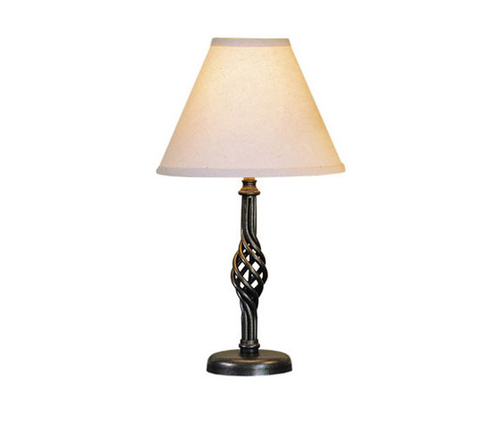 Twist Basket Small Table Lamp | Table lights | Hubbardton Forge