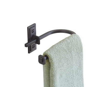 Metra Towel Holder | Portasciugamani | Hubbardton Forge
