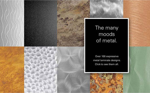 The Many Moods of Metal | Pannelli per pareti | Chemetal