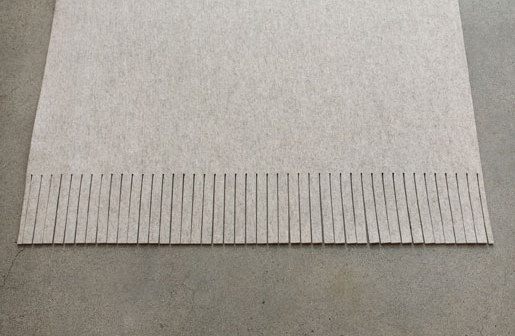 Fringe | Floor Mat | Tappeti / Tappeti design | FilzFelt