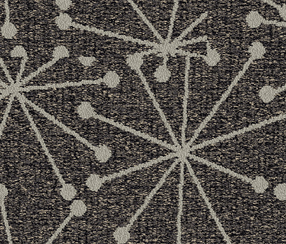 World Woven Mod Café - Star Black | Carpet tiles | Interface