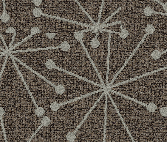 World Woven Mod Café - Star Brown | Carpet tiles | Interface