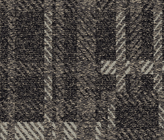 World Woven Scottish Sett - Plaid Black | Carpet tiles | Interface