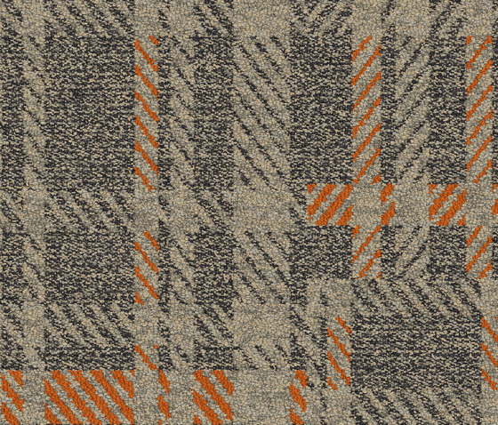World Woven Scottish Sett - Plaid Natural | Carpet tiles | Interface