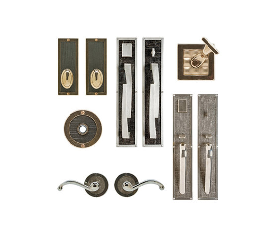 Textures Collection | Garnitures poignées de porte | Rocky Mountain Hardware