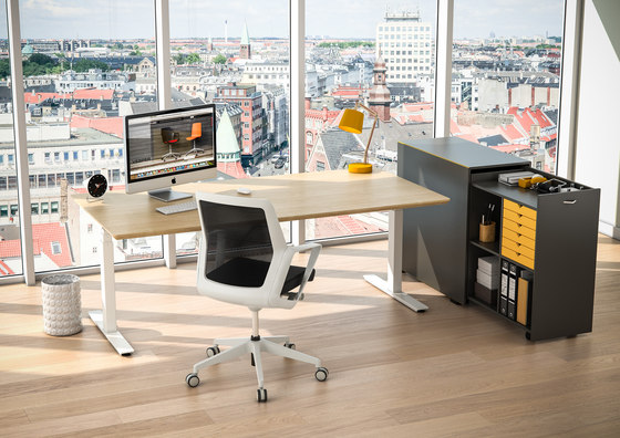 Flow Sit/Stand Desk | Scrivanie | Cube Design