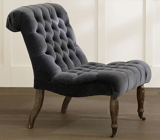 Carolyn Tufted Slipper Chair | Armchairs | Distributed by Williams-Sonoma, Inc. TO THE TRADE