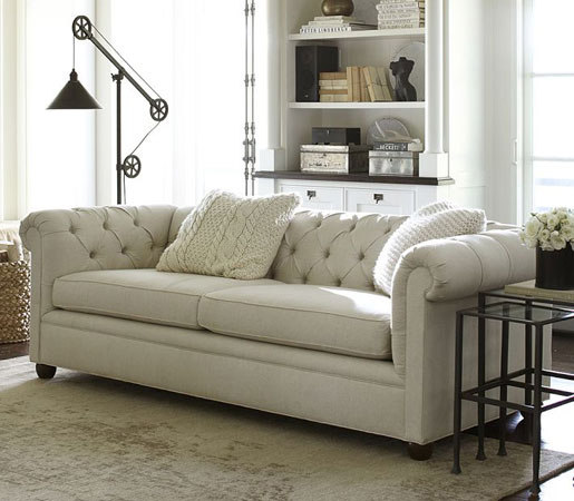 Chesterfield Upholstered Sofa | Divani | Distributed by Williams-Sonoma, Inc. TO THE TRADE