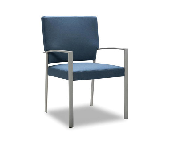 Steel High Back Side Chair | Sillas | Trinity Furniture