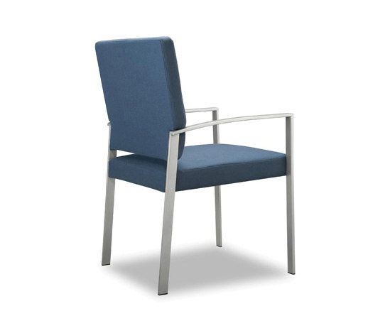 Steel High Back Side Chair | Sedie | Trinity Furniture