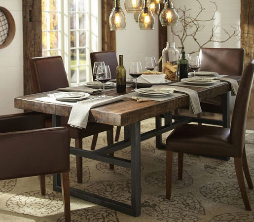 Griffin Fixed Dining Table | Mesas comedor | Distributed by Williams-Sonoma, Inc. TO THE TRADE