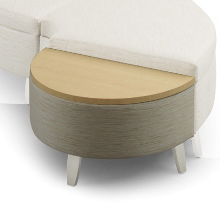 Facelift Serpentine Table Half Round | Side tables | Trinity Furniture