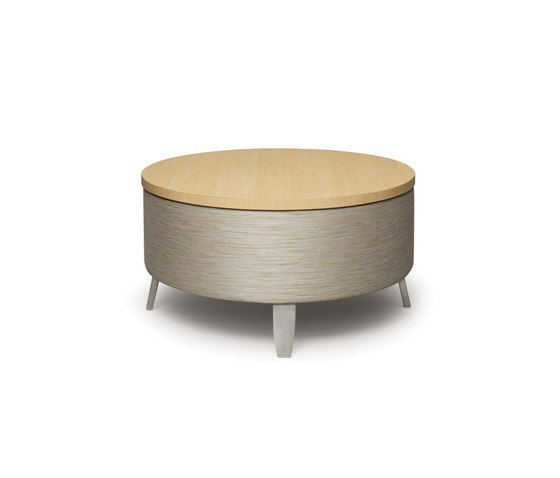 Facelift Serpentine 30" Round Coffee Table | Mesas auxiliares | Trinity Furniture