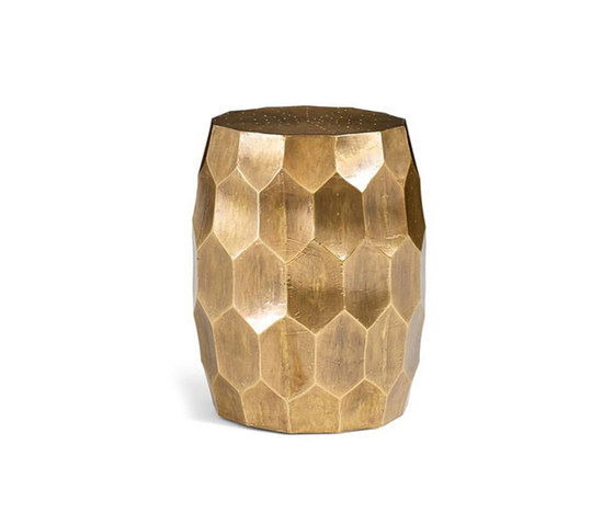 Vince Metal-Clad Accent Stool | Tabourets | Distributed by Williams-Sonoma, Inc. TO THE TRADE