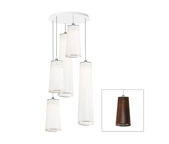 Solis Chandelier 5 small | Suspended lights | Pablo