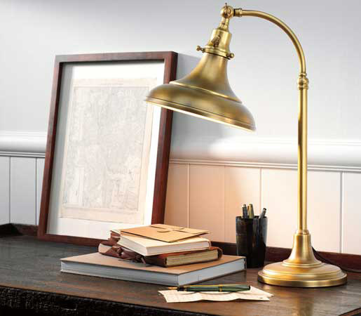 Merchant Desk Lamp | Luminaires de table | Distributed by Williams-Sonoma, Inc. TO THE TRADE