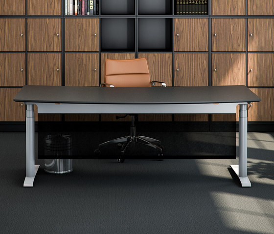 Quadro Sit/Stand Desk | Mesas contract | Cube Design