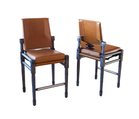Chatwin Armless Bar Chair | Tabourets de bar | Richard Wrightman Design