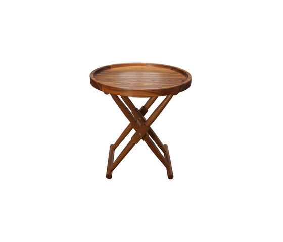 Matthiessen Round Tray Table | Tavolini alti | Richard Wrightman Design