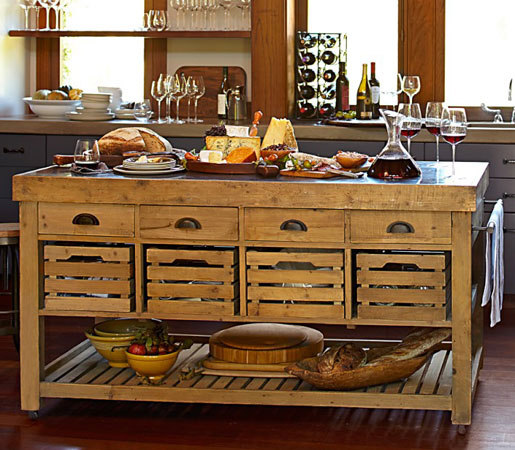 Williams-Sonoma Home | Cooper Double Kitchen Island | Îlots de cuisine | Distributed by Williams-Sonoma, Inc. TO THE TRADE