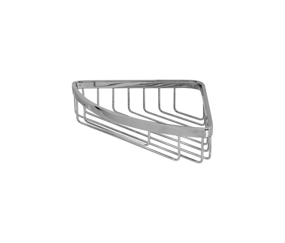 Canterbury - Shower basket for corner installation | Bath shelves | Graff