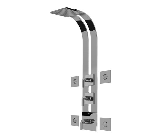 Immersion - Thermostatic SKI shower set - exposed parts | Shower controls | Graff