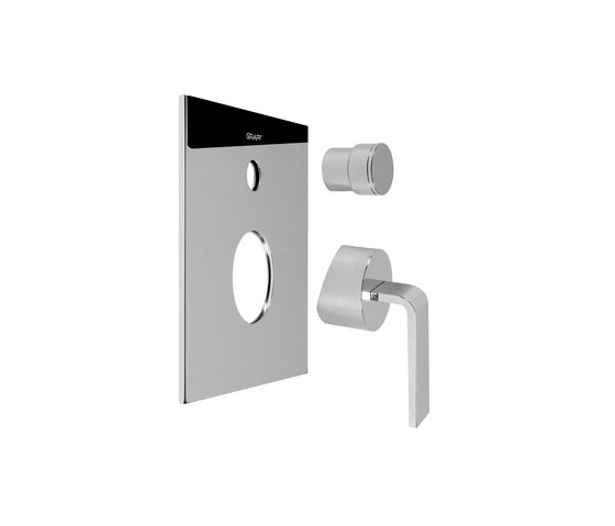 Immersion - Concealed shower mixer with diverter 1/2" - exposed parts | Grifería para duchas | Graff