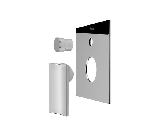 Targa - Concealed shower mixer with diverter 1/2" - exposed parts | Robinetterie de douche | Graff