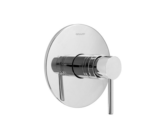 M.E. 25 - 1/2" concealed thermostatic valve - exposed parts | Grifería para duchas | Graff