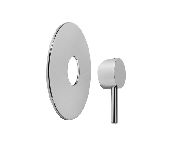 M.E. 25 - Concealed shower mixer 1/2" - exposed parts | Shower controls | Graff