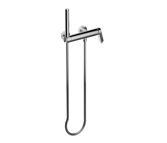 Phase - Wall-mounted shower mixer with handshower set | Robinetterie de douche | Graff