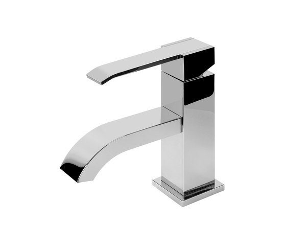 Qubic - Single lever basin mixer - 10,5cm spout | Wash basin taps | Graff