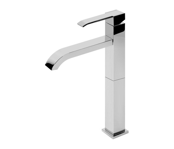 Qubic - Single lever basin mixer high - 16,5cm spout | Robinetterie pour lavabo | Graff